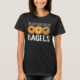 Camiseta Estou Aqui Apenas Para A Padaria De Pão De Folha D
