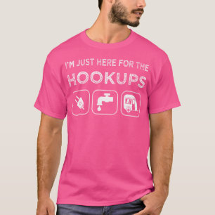 Camiseta ESTOU Aqui Apenas Para As Conexões Divertido Acamp