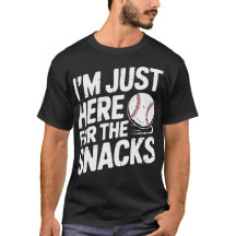 Estou Aqui Apenas Para Os Lanches Beisebol