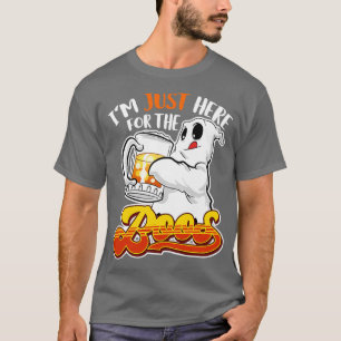 Camiseta Estou Aqui, O Dia de as Bruxas engraçado Boos