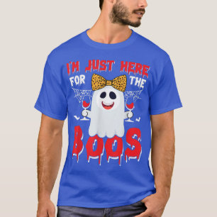Camiseta Estou aqui para a cerveja Boos Engraçada Hallow