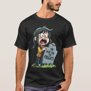 Camiseta Estou aqui para a Surpresa do Fright Spooky