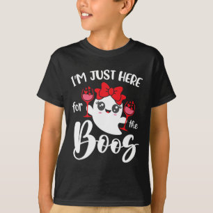 Camiseta Estou aqui para as mulheres bonitas e divertidas.