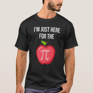Camiseta Estou aqui para o Apple Pie Pi