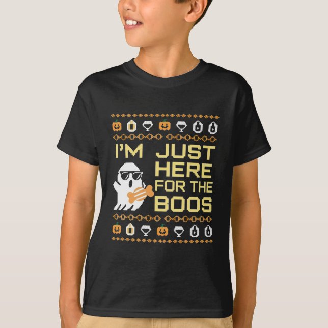 CAMISETA ESTOU AQUI PARA O BOOS (Frente)