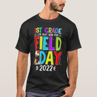 Camiseta Estou aqui para o campo no dia 2022, 1rua