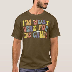 Camiseta Estou Aqui Para O Dia de as Bruxas engraçado De Do