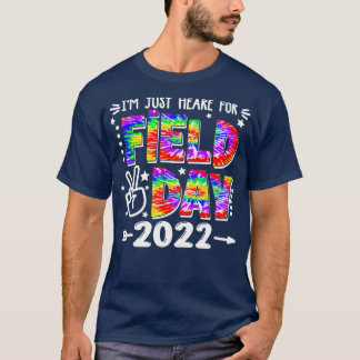 Camiseta Estou aqui para o dia de campo 2022.