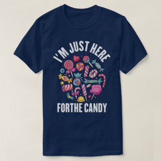 Camiseta Estou aqui para o doce