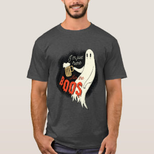 Camiseta Estou Aqui Para O Fantasma Do Dia de as Bruxas eng