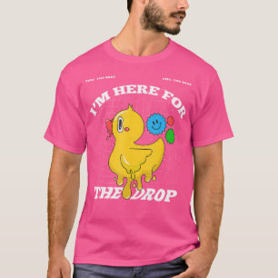 Camiseta Estou Aqui Para O Largar Edm Pun - Ácida - Dru De