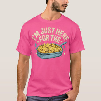Camiseta Estou aqui para o Mac e o Queijo