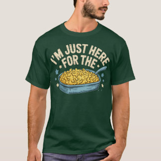 Camiseta Estou aqui para o Mac e o Queijo