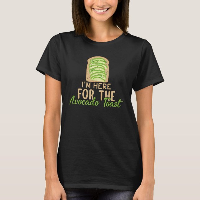 Camiseta Estou aqui para o Meme do Milênio do Brinde Avocad (Frente)