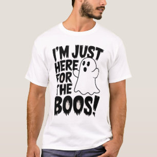Camiseta Estou aqui para os Boos!