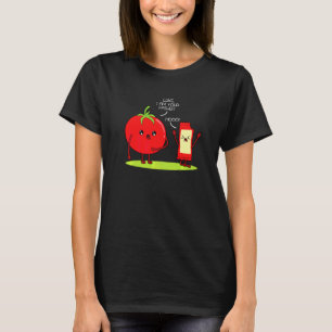 Camiseta Estou Aqui Para Os Cachorros Quentes...