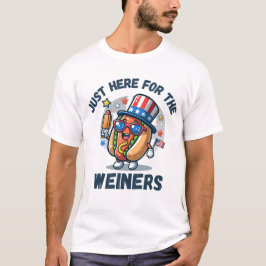Camiseta Estou aqui para os saltadores.