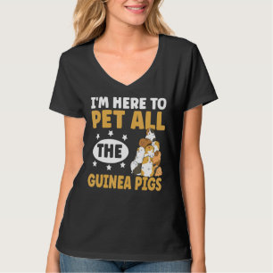 Camiseta Estou aqui para prender todos os porcos guineenses