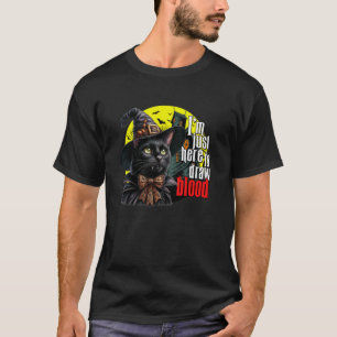 Camiseta Estou Aqui para Tirar Sangue um Flebotomista de Ha
