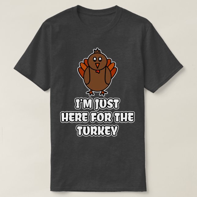 Camiseta Estou Aqui Pela Turquia (Frente do Design)
