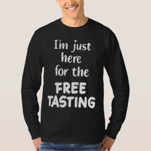 Camiseta Estou aqui pelo Provando grátis