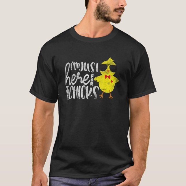 Camiseta Estou aqui pelos Pintinhos 20 (Frente)