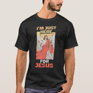 Camiseta Estou aqui por Jesus, Christian Jesus Follower