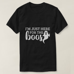 Camiseta Estou Aqui Só pelos Vaias Engraçado