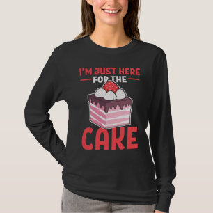 Camiseta Estou Aqui Somente Para O Decorador De Doces De Bo