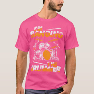 Camiseta Estou Batido O Batedor - Jogue Tambores Por Cima -