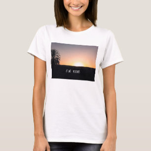 Camiseta Estou bem com a camisa.