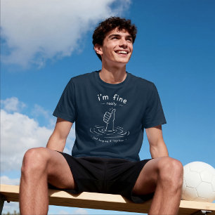Camiseta Estou Bem Mesmo – Só Mantendo as Coisas Sob Contro