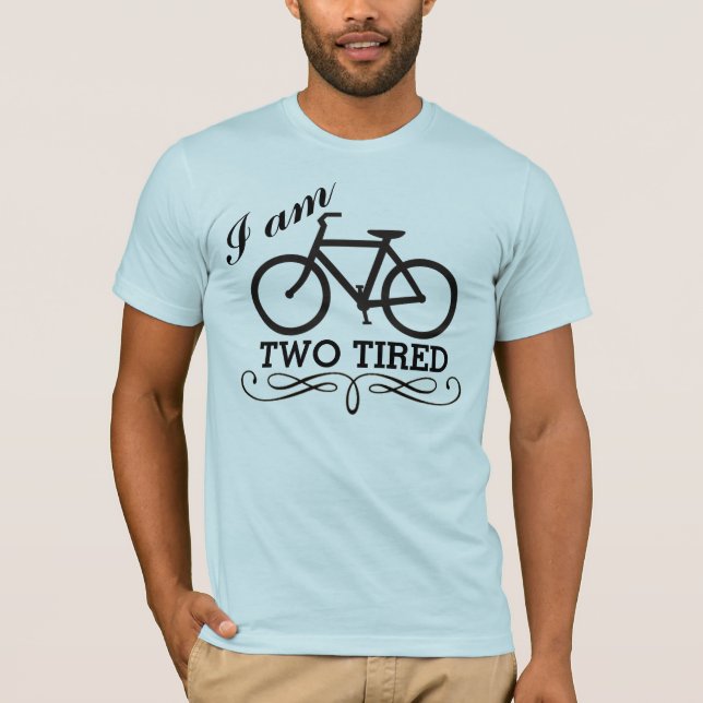 Camiseta Estou Bicicleta Muito Cansado (Frente)
