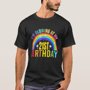 Camiseta Estou brilhando na minha festa de aniversário de 2