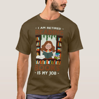 Camiseta Estou cansado de ler livros é o meu livro de traba