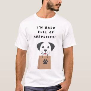 Camiseta Estou cheio de surpresas!