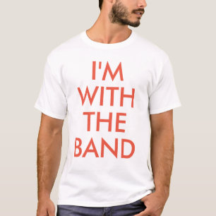 Camiseta Estou com a banda Kids Boy ou Girl T-shirt