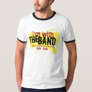 Camiseta Estou com a Banda Pai de marchas T-Shirt