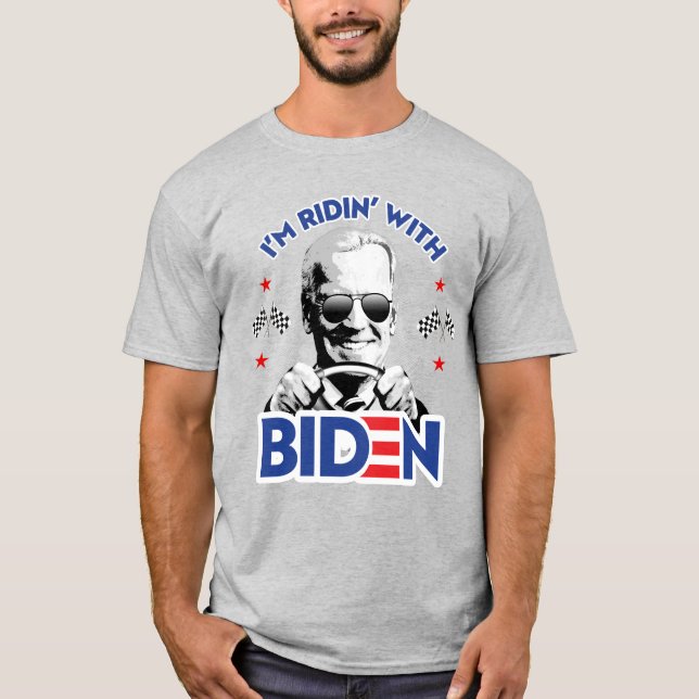 CAMISETA ESTOU COM A BIDEN (Frente)