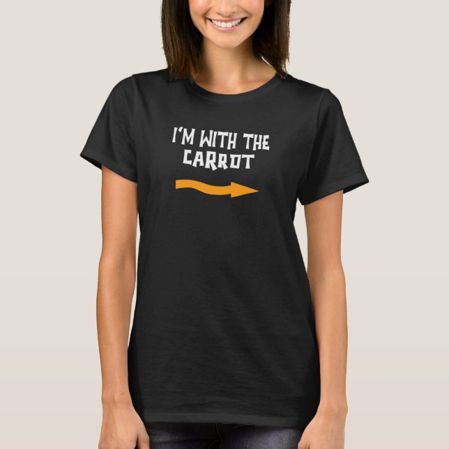 Camiseta Estou Com A Cenoura (Frente)