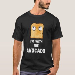 Camiseta Estou com a fantasia 1 do Dia das Bruxas do Avocad
