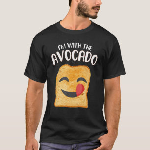 Camiseta Estou com a fantasia 4 do Dia das Bruxas do Avocad
