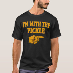 Camiseta Estou com a fantasia de Halloween do Casal Engraç