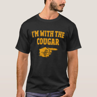Camiseta Estou com a fantasia de Halloween do Casal Engraça