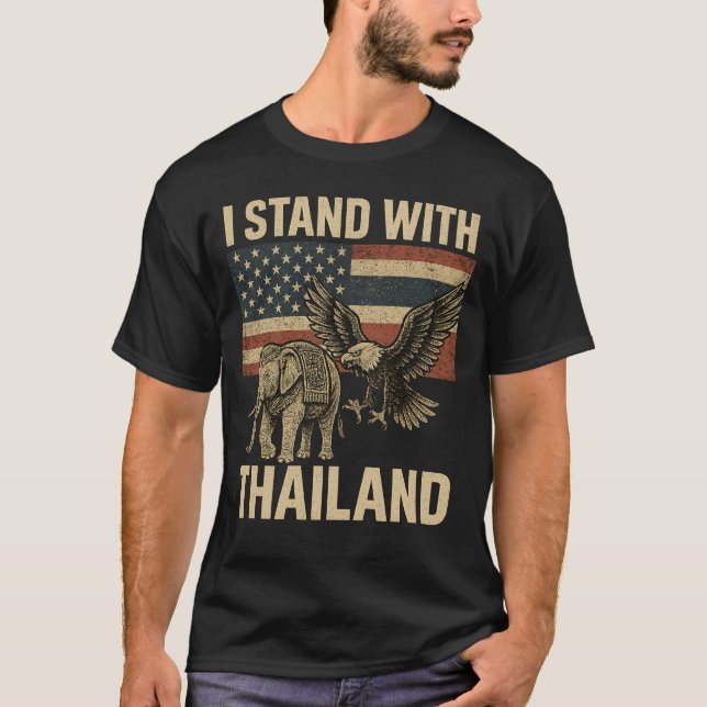 CAMISETA ESTOU COM A TAILÂNDIA (2) (Frente)