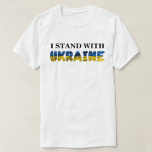 CAMISETA ESTOU COM A UCRÂNIA