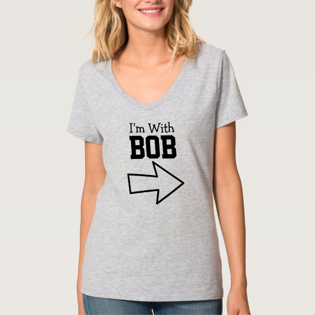 Camiseta Estou Com Bob (Frente)