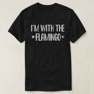 Camiseta Estou com Casais de Fácil Halloween de Flamingo