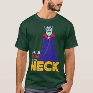 Camiseta Estou com dor no pescoço, Dia de as Bruxas engraça