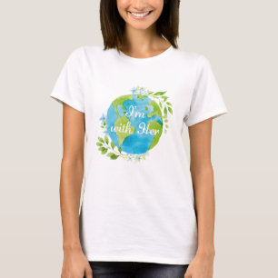 Camiseta Estou com ela